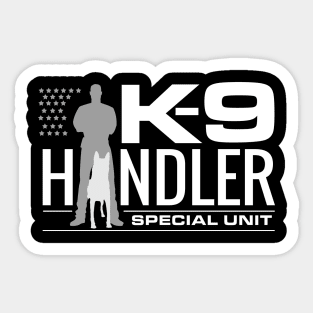 K-9 Handler - K9 Unit - Malinois Sticker